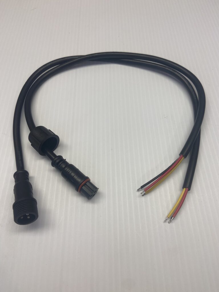18 Inch 3 Core Pigtail Set with xConnect Connector Wizard of Wire